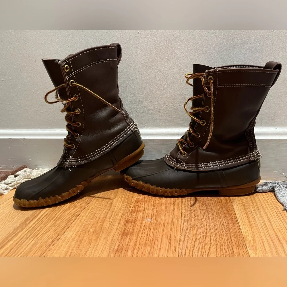 Vintage LLBean boots size 8 - Picture 4 of 14